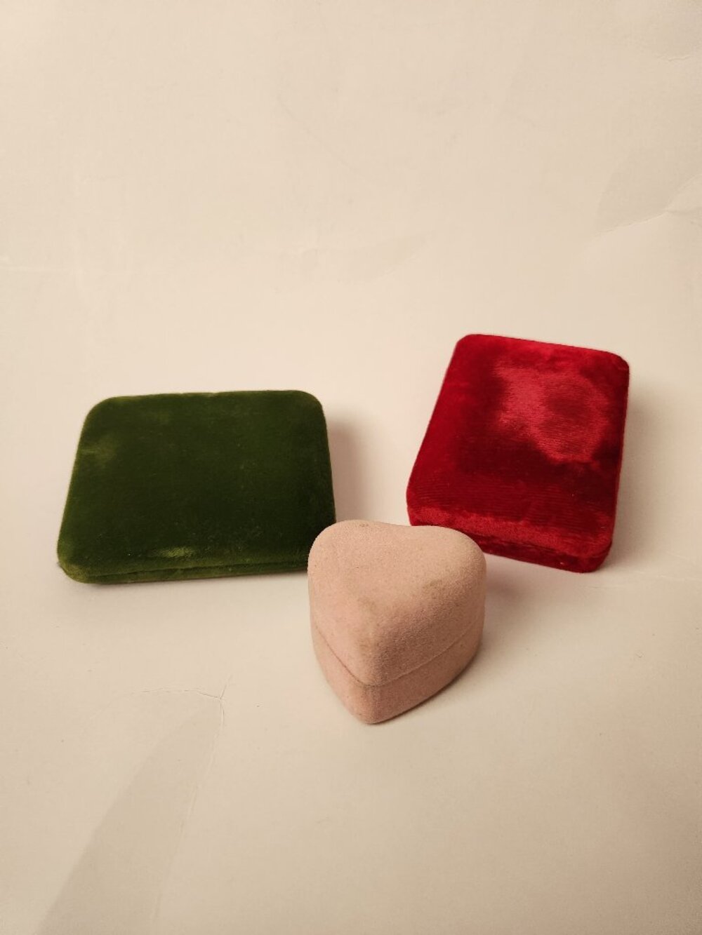 Vintage Velvet Jewelry Presentation Boxes Jewelry Cases Boxes